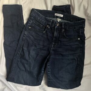 Good American Good Legs Skinny Jeans Dark Wash Size 2 / 26 Stretch Denim